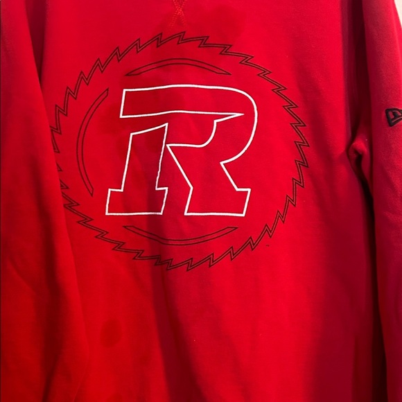 New Era Red Crewneck Men's Sweater - Picture 9 of 10